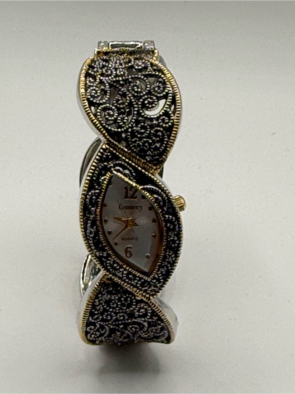 Vintage Gramercy Silver and Gold tone Watch